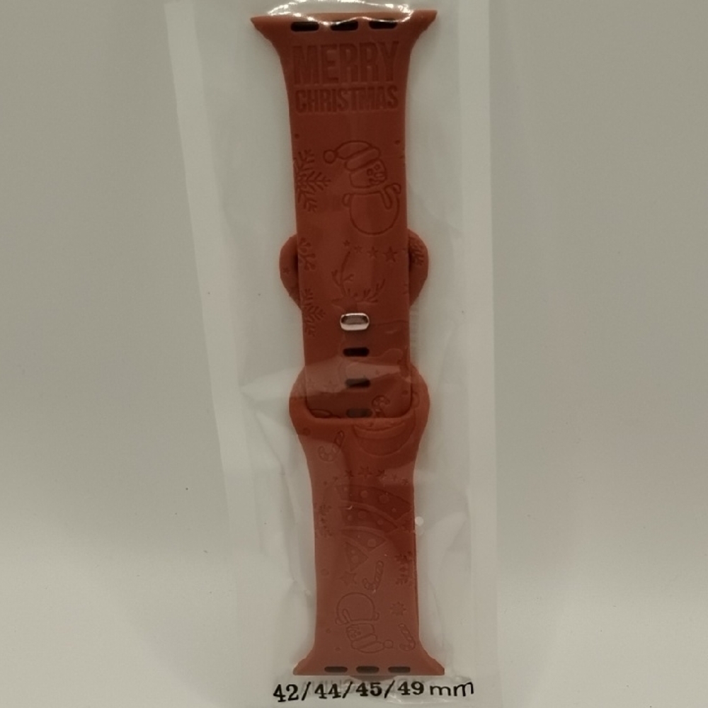 Festive Brown Watch Band
